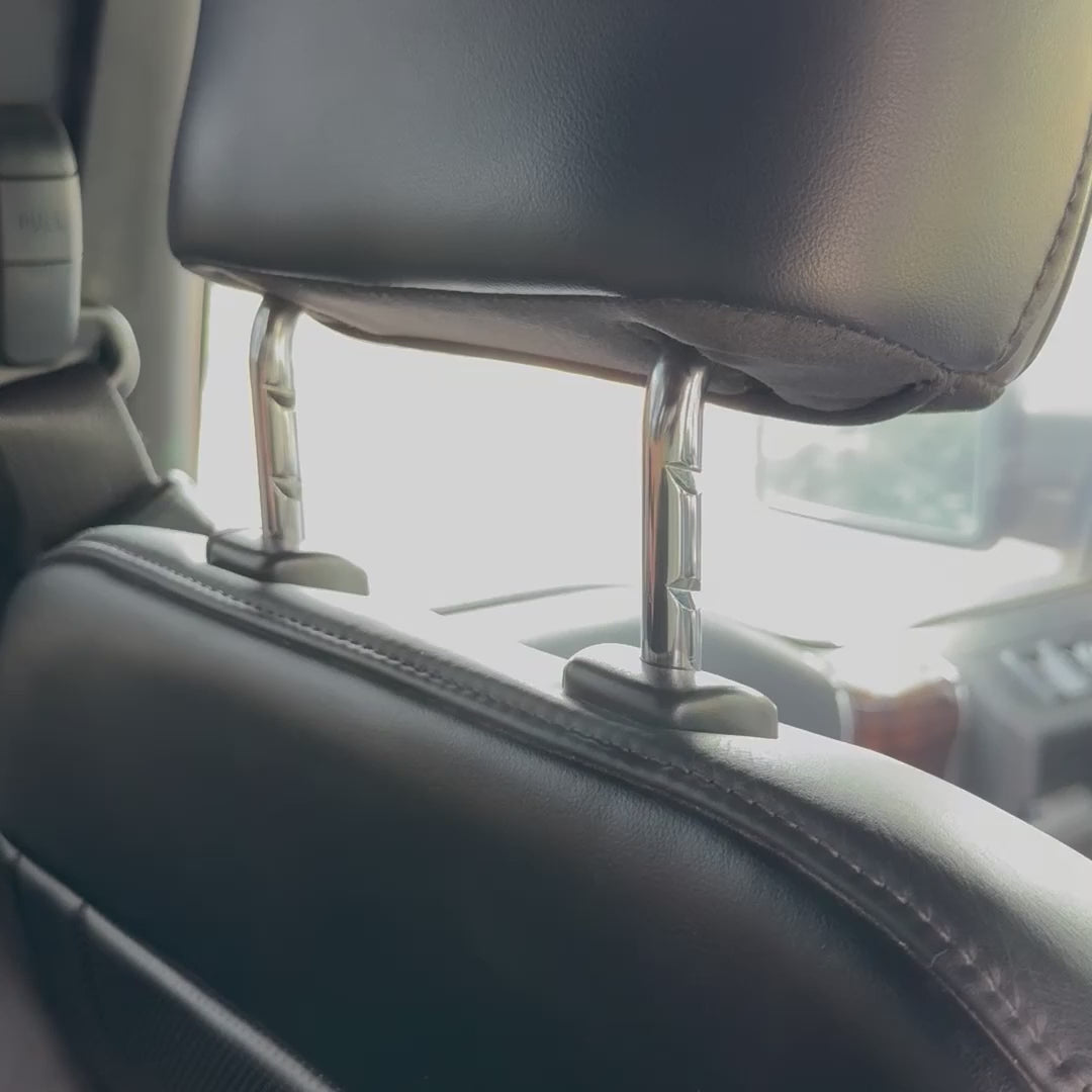 Installing a headrest hook